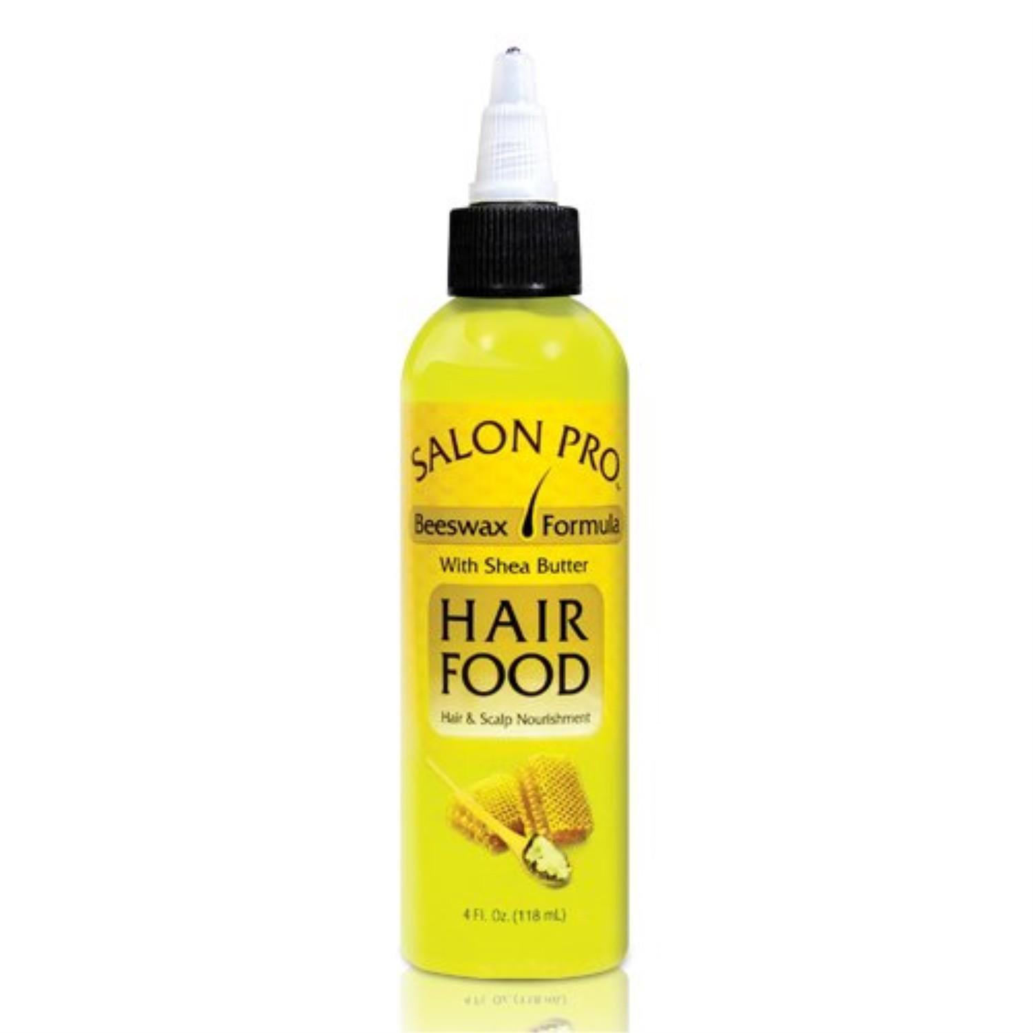 Salon Pro Hair Food Beeswax W/Shea Butter 4oz.