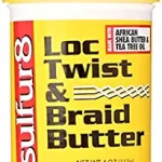 Sulfur8 Loc Twist & Braid Butter, 4 oz