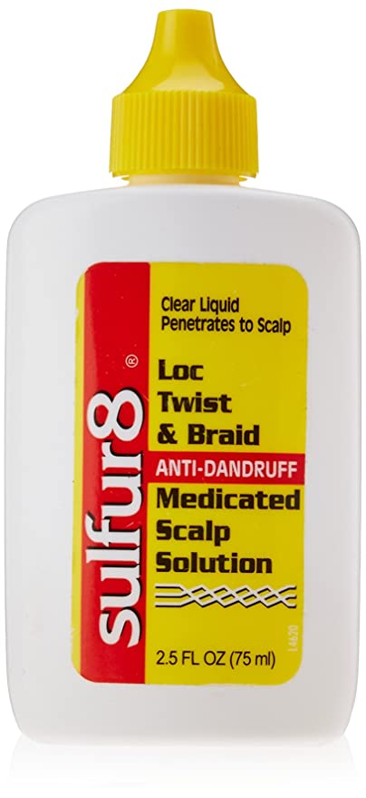 Sulfur-8 Loc Twist & Braid Scalp Solution 2.5 oz.